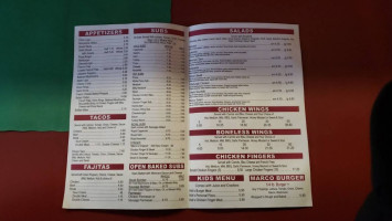 Marco's Pizza Subs menu