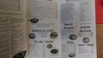 Fiesta Tacos menu