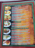 El Rinconcito Chilango menu