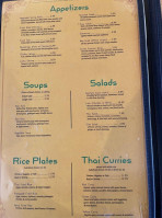 Thai Spice And Sushi menu