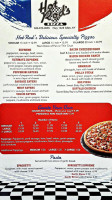 Hot Rod's Pizza In Allen menu