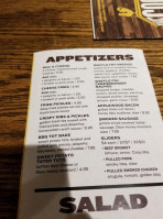 The Coop Wings Bbq -millbury menu