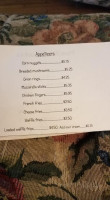 Greystone Diner menu