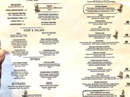 Tavern Grille menu