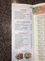 Golden Palace Restaurant menu