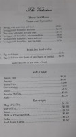 Village Bakery menu