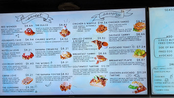 Waffle Love menu