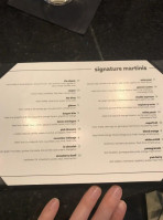 Midori Sushi And Martini Lounge menu