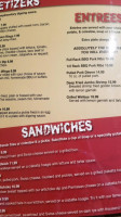 Hitching Post Eatery Saloon menu