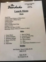 The Boondocks menu