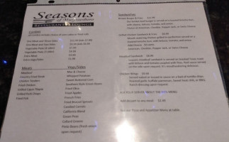 Seasons Of Murfreesboro Lounge menu