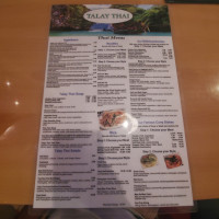 Zoyuz By Talay Thai menu