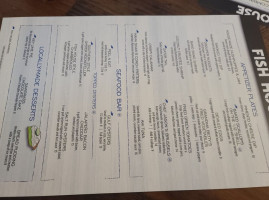 Op Fish House And Oyster menu