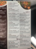 Curryland menu