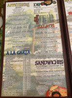 Los Amigos menu