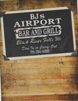 Bj’s Airport And Grill menu