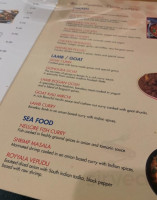 Mayuri Indian menu