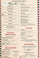 Pizza Man menu