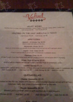 Velvet Elvis Grille And Tap menu