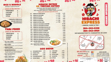Umami Sushi Hibachi Grill menu