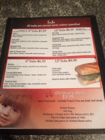 Cardinal Country Pizza menu