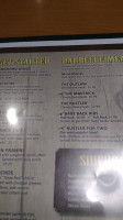 Longhorn Barbecue menu