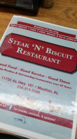 Steak N' Biscuit food