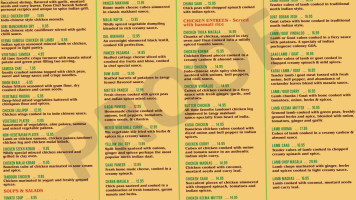 Spice Indian Grill Orlando menu