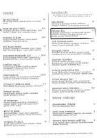 Red Brick Tap And Barrel menu