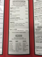 Kinder's Meats Deli Bbq menu