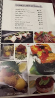 Angry Fish Sushi menu