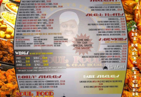 Aunt Mary's Soulfood Kitchen menu
