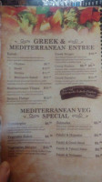 Metropolis Cafe menu