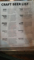 Border X Brewing menu