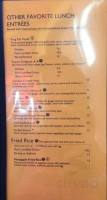 Thai in Shirlington menu