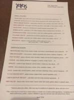 Ya Ya's Euro Bistro - Denver menu