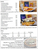 Purple Goose Eatery Drinkery menu