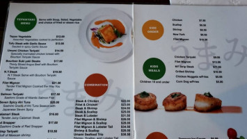 Miagi Steak Sushi menu
