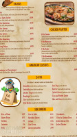 El Burrito menu