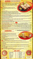 Del Rio Restaurant menu