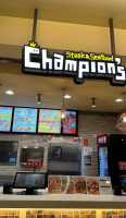 Champion's Steak Seafood inside