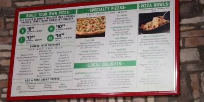 Marco's Pizza menu