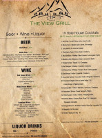 The View menu