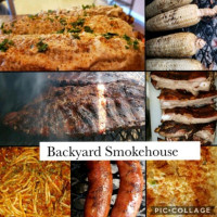 Backyard Smokehouse food