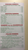 Verona Pizza And Seafood menu