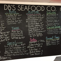 Db's Seafood Company menu