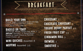 Coffee 1010 menu