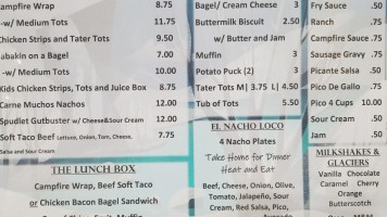 American Pie Drive In And Catering menu