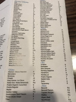 Westend Cocktails And Appetizers menu