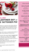 The Tattooed Pig food
